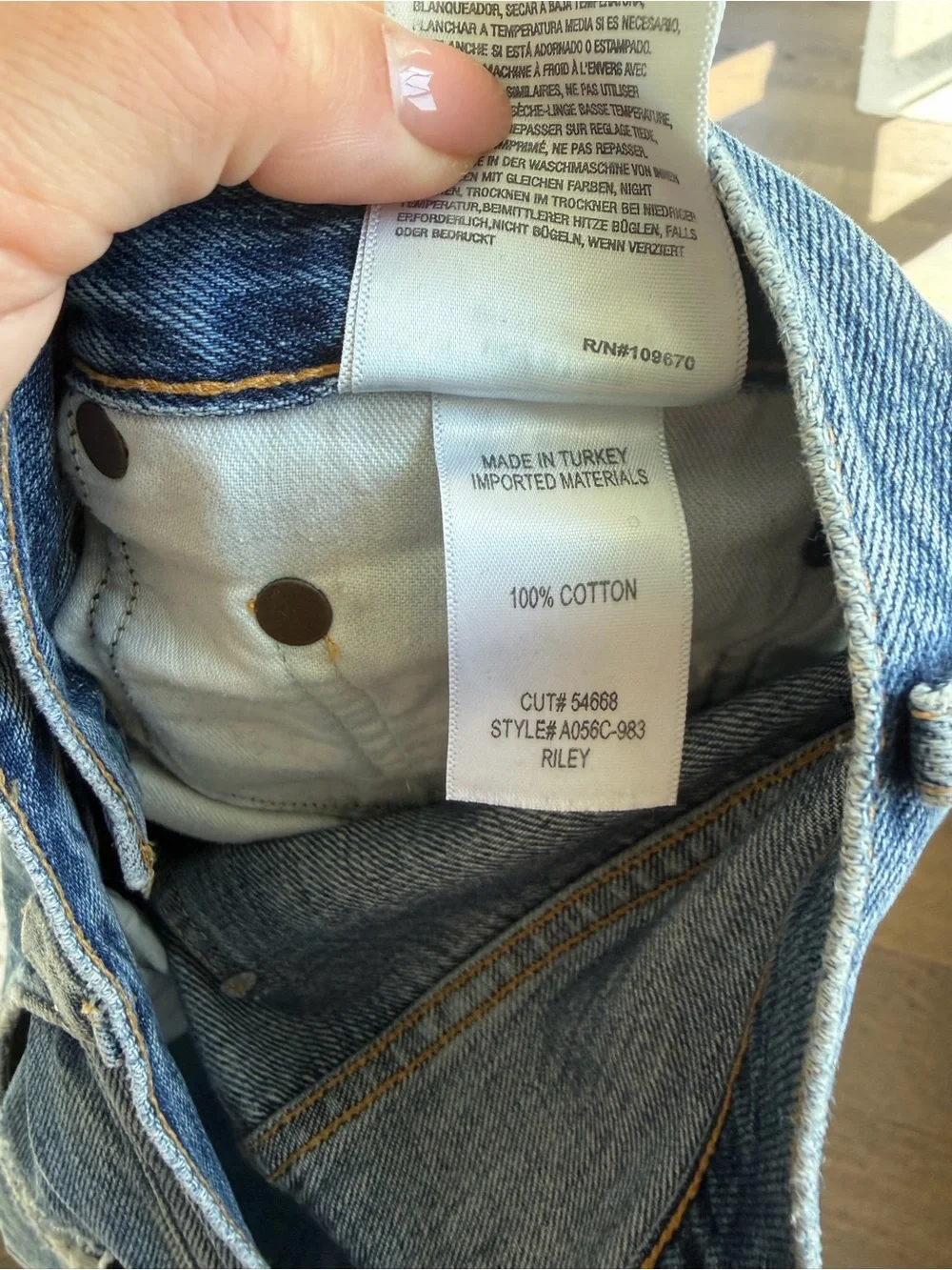 Agolde Riley jeans - Picture 3 of 4